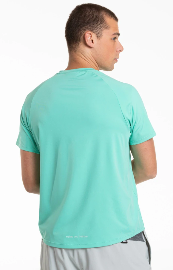 MEN'S PADEL T-SHIRT PRO - FIT ELECTRIC GREEN