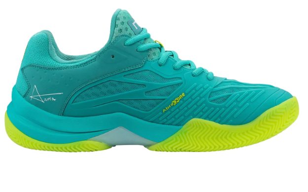 AT10 Lux Padel Schoenen - Turquoise/Lime
