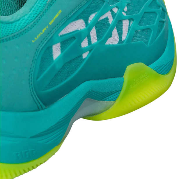 AT10 Lux Padel Schoenen - Turquoise/Lime