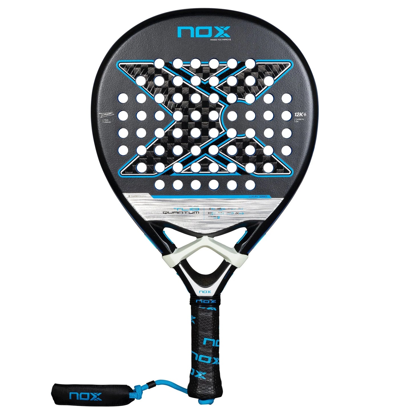 TL10 QUANTUM 12K. Padelracket van Tino Libaak