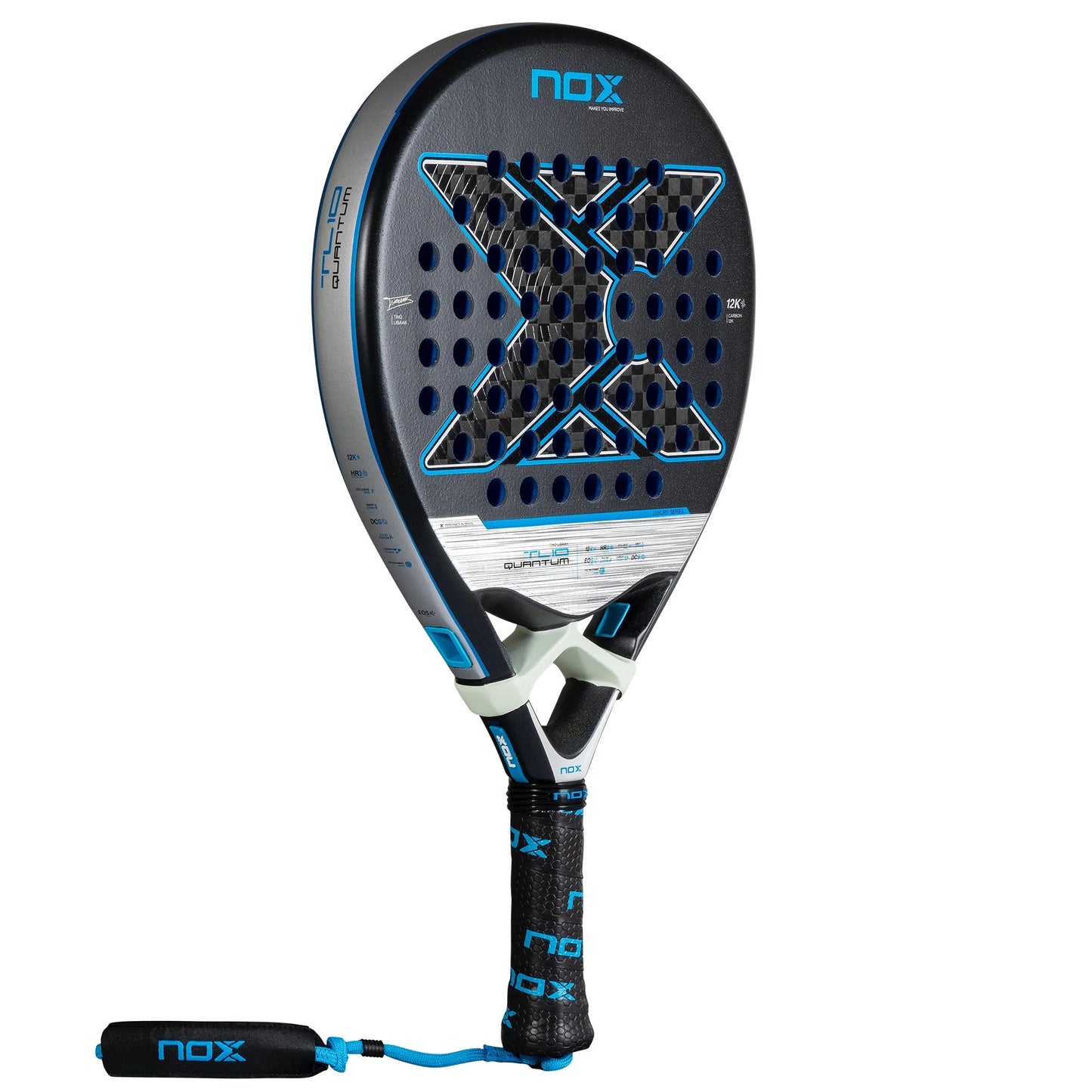 TL10 QUANTUM 12K. Padelracket van Tino Libaak