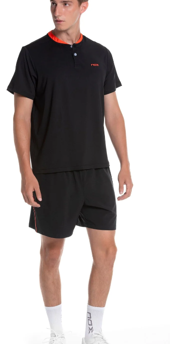 MEN's PADEL SHORT TEAM BLACK RED