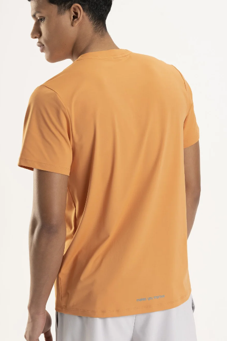 MEN'S PADEL POLO PRO - TANGERINE