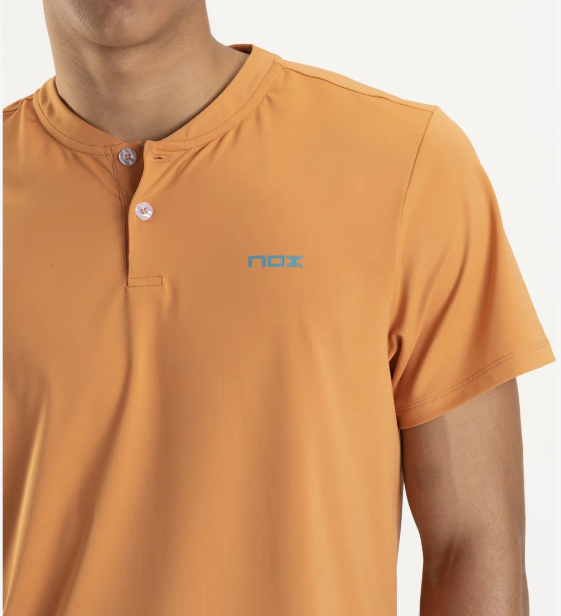 MEN'S PADEL POLO PRO - TANGERINE