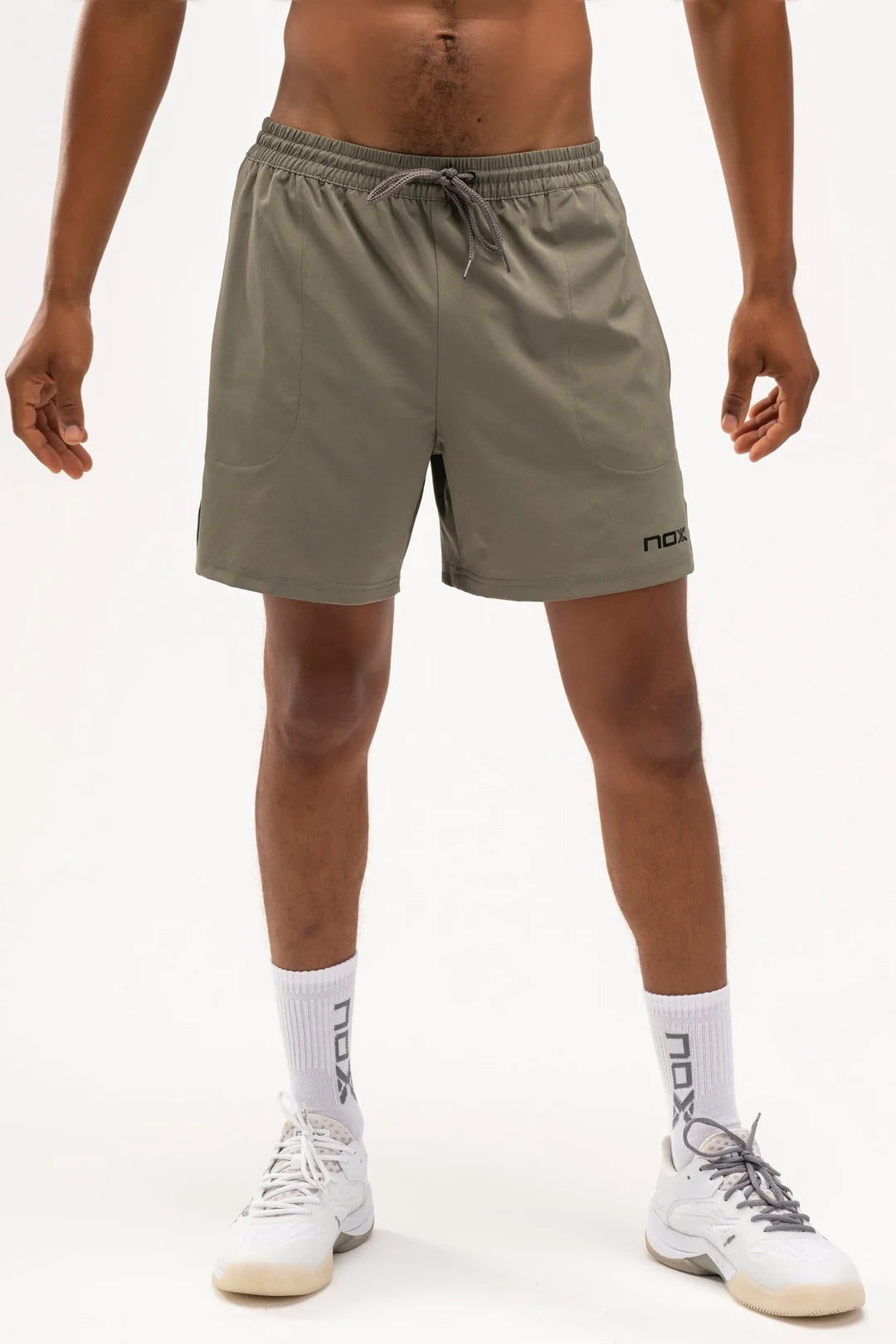 Men's sport SHORT PRO warm gray