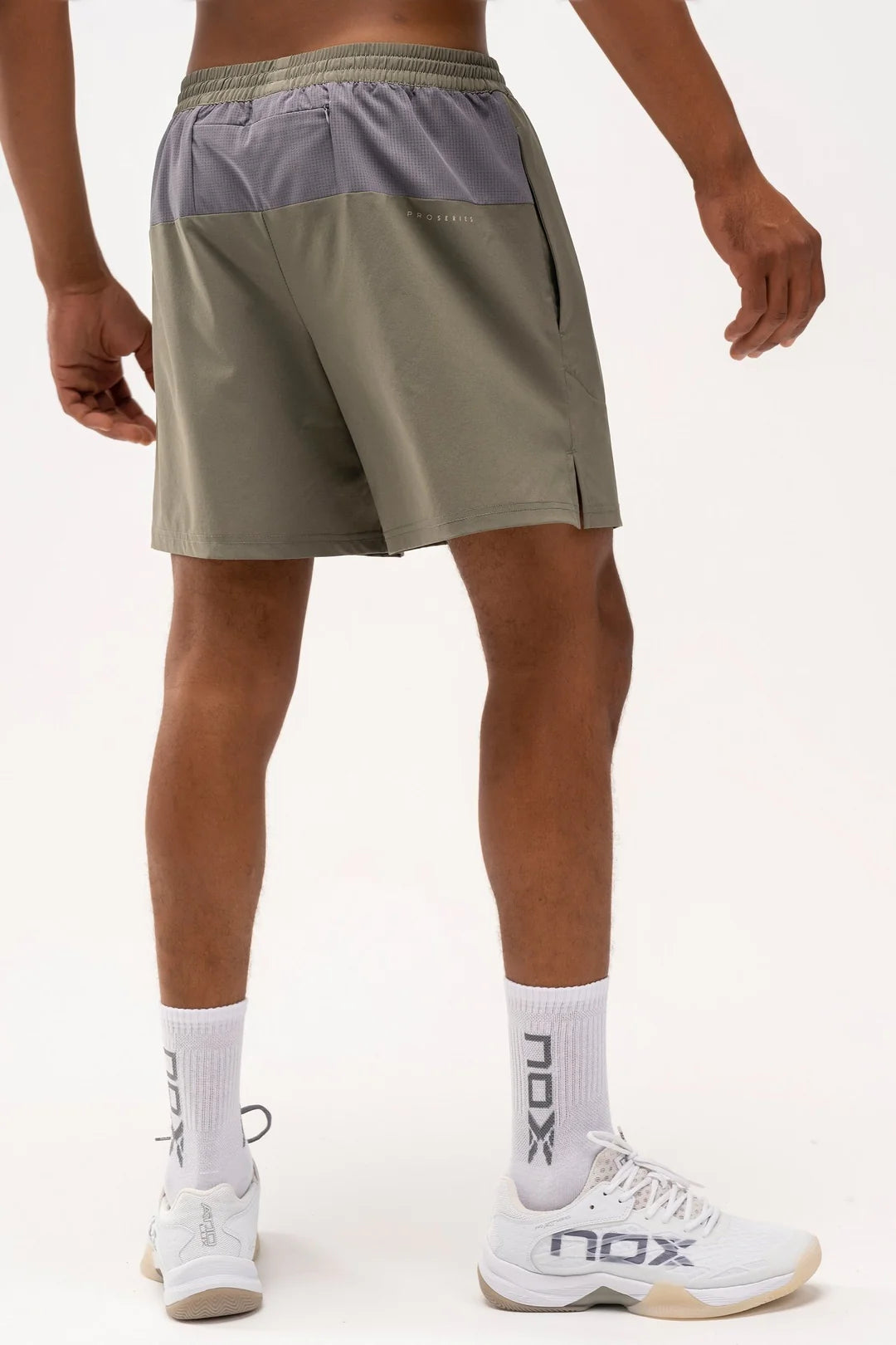 Men's sport SHORT PRO warm gray