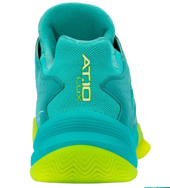 AT10 Lux Padel Schoenen - Turquoise/Lime